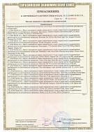 Сертификат соответствия SPORT-TEK, PORT AUTHORITY, SPORT AUTHORITY (поло Chef Works). Приложение Лист 1