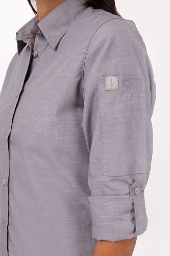Женская рубашка официанта SLWCH002 DUR, ECR, GRM, GRY