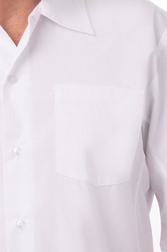 Мужская рубашка официанта CSCVWHT WHT
