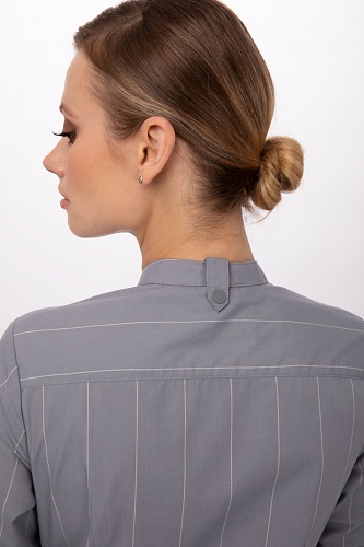 Женская рубашка официанта SFB03W BLU, GRY, TAU
