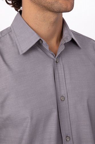 Мужская рубашка официанта SLMCH005 DUR, ECR, GRM, GRY