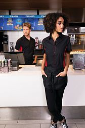 Женская рубашка официанта Chef Works CSWC BLM, BRM