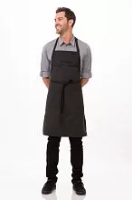 Butcher Apron with Contrasting Ties [AB012PNS]